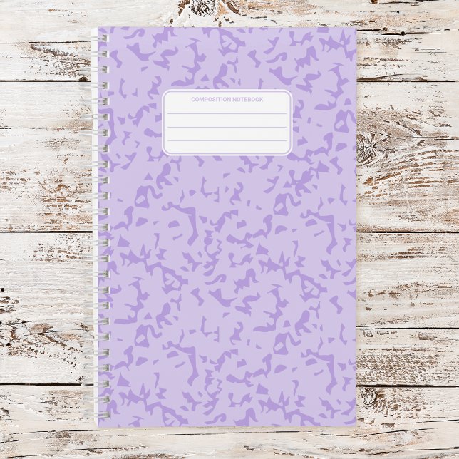 Carnet Composition esthétique de marbre pastel doux (Créateur téléchargé)