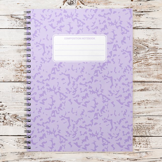 Carnet Composition esthétique de marbre pastel doux (Créateur téléchargé)