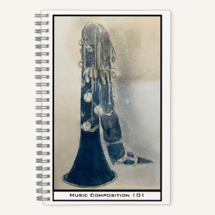 Carnet Composition musicale Clarinet aussi