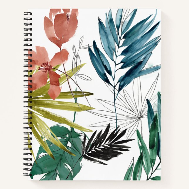Carnet Composition tropicale (Devant)