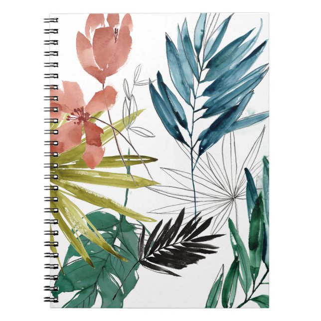 Carnet Composition tropicale (Devant)