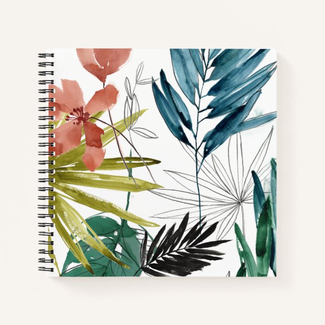 Carnet Composition tropicale (Devant)