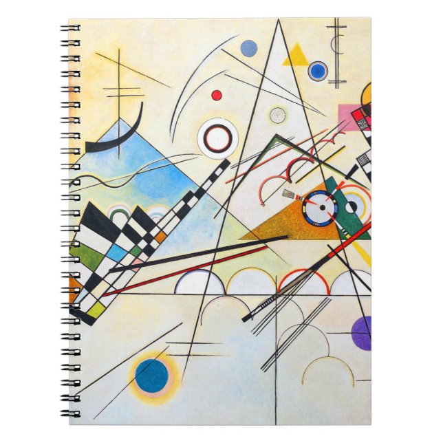 Carnet Composition VIII en Kandinsky (Devant)