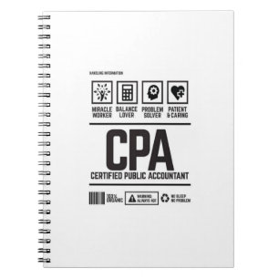 Carnet comptable public agréé - CPA