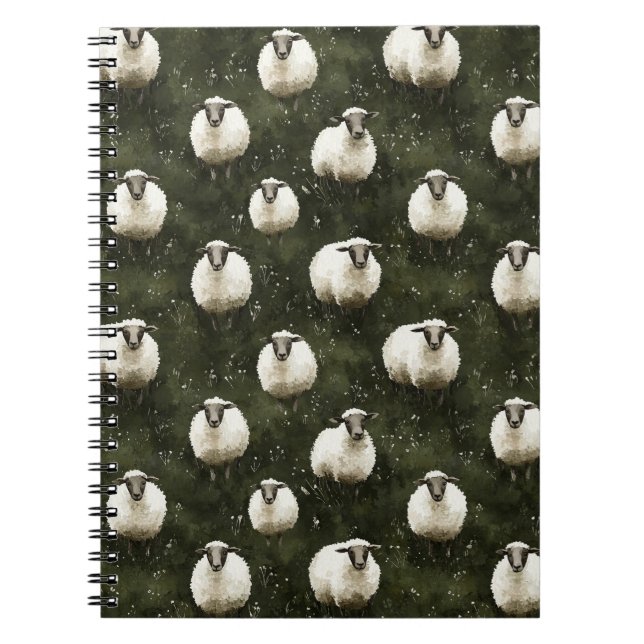 Carnet Compter les moutons (Devant)