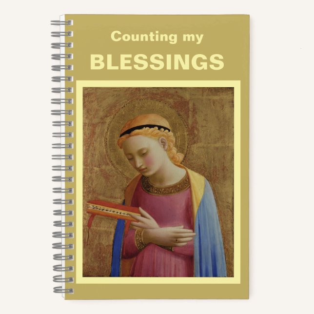 Carnet Compter mes bénédictions (Recto)