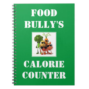 Carnet Compteur de la calorie du despote de nourriture