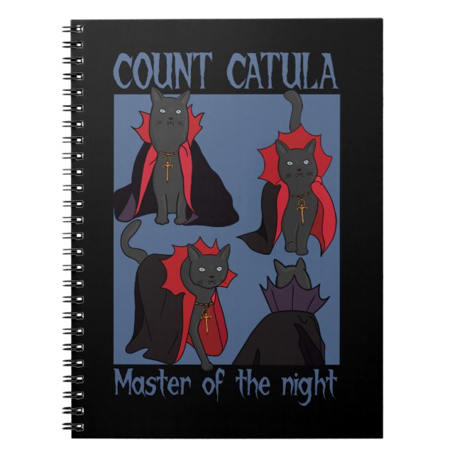 Carnet Comte Catula Maître de la Nuit (Devant)