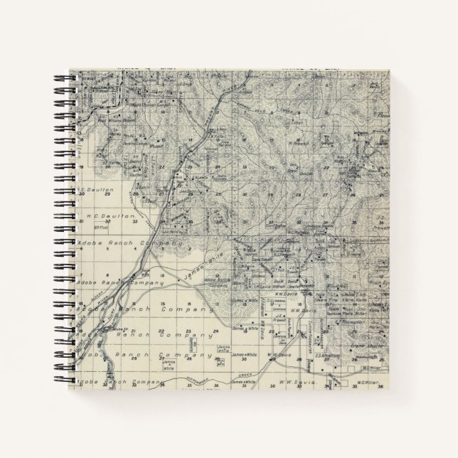 Carnet Comté de Madera, Californie 10 (Devant)