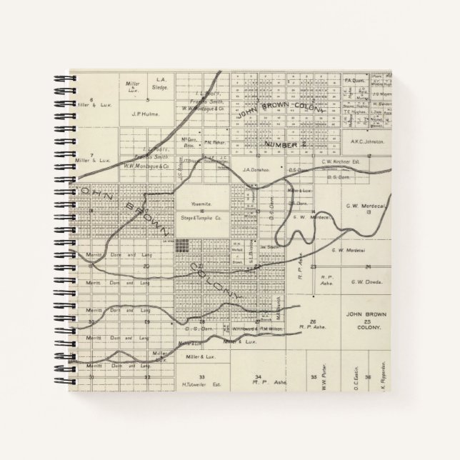 Carnet Comté de Madera, Californie 4 3 (Devant)