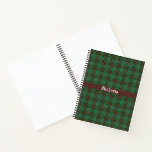 Carnet Comté d'Irlande Dublin Tartan