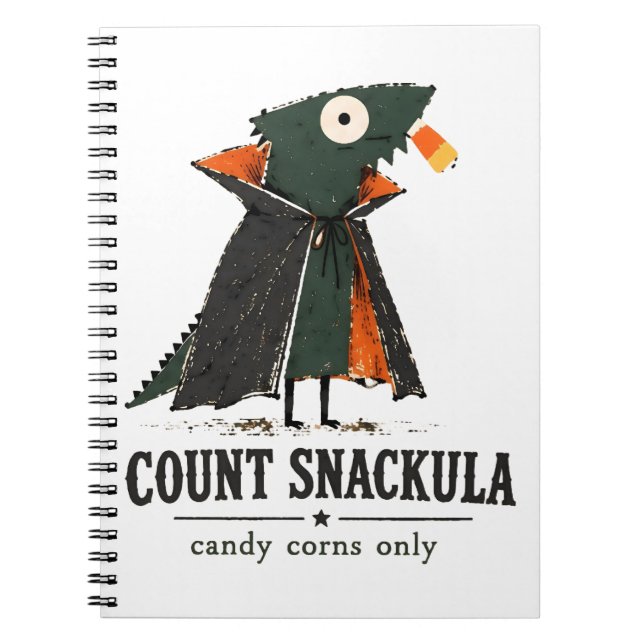 Carnet Comte Snackula Art de Dragon Barbu (Devant)