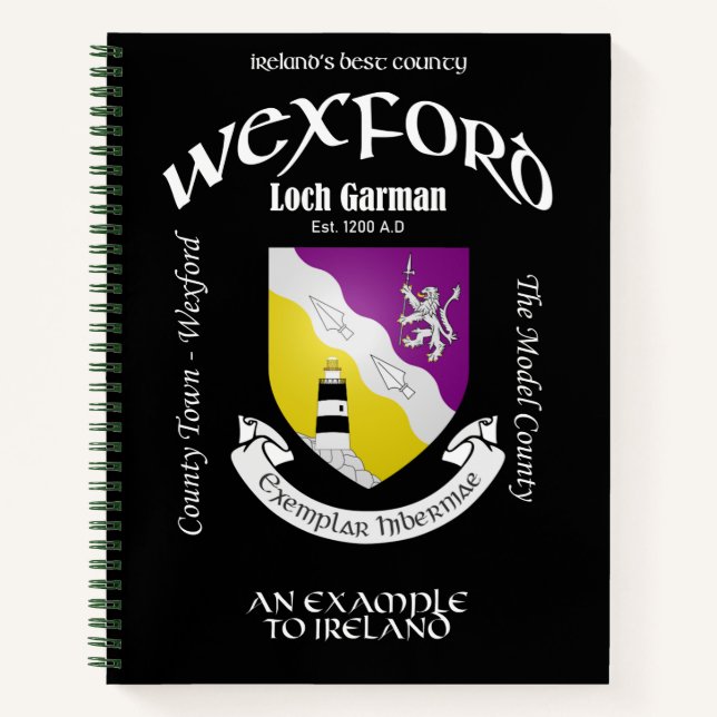 Carnet Comté Wexford Irlande Ordinateur portable arrêté (Devant)