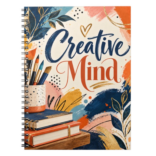 Carnet Conception Artistique d'Esprit Créatif (Devant)