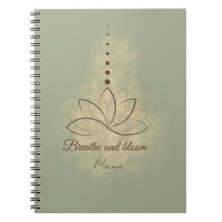 Carnet Conception Breathe and Bloom Mama Lotus