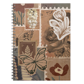 Carnet Conception Brown esthétique vintage