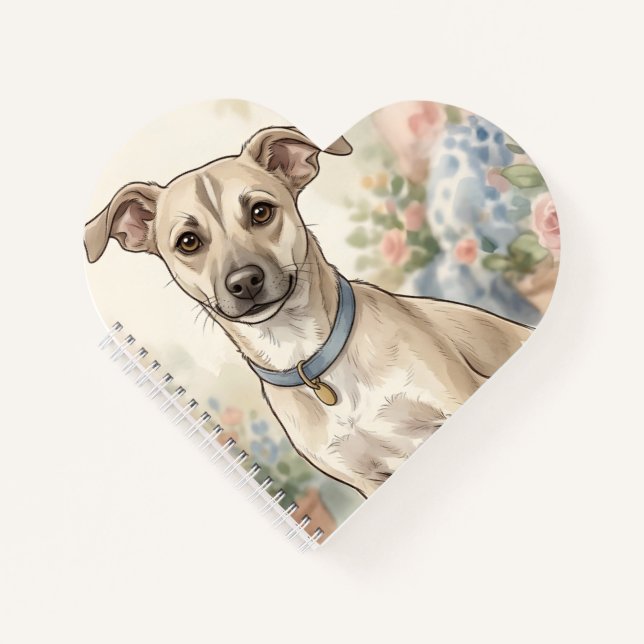Carnet Conception Chaleureuse pour Amateur de Chien LinaP (Devant)