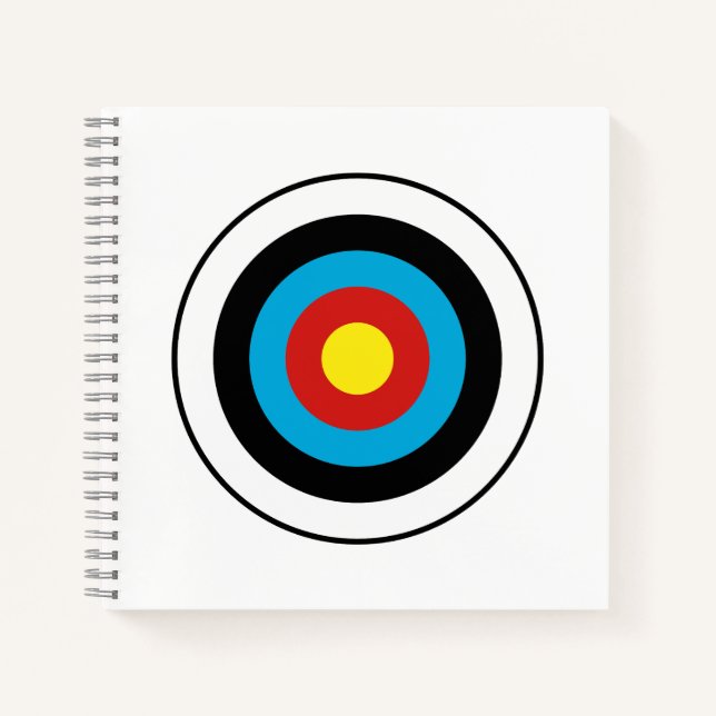 Carnet Conception cible Bullseye (Devant)