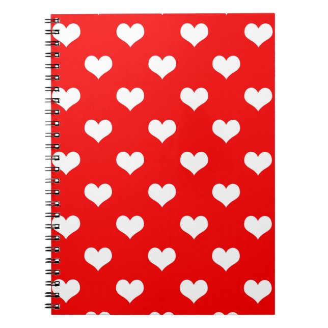 Carnet Conception d'amour à cœur rouge  (Devant)