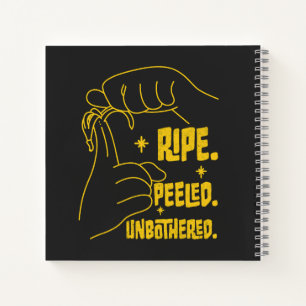 Carnet Conception de banane en langue des signes américai