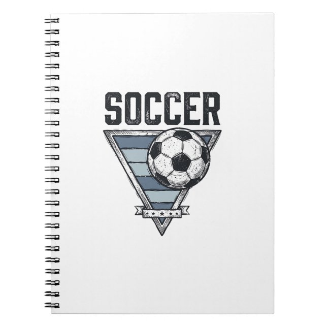 Carnet Conception de chemise de badge de triangle de ball (Devant)