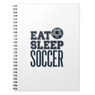 Carnet Conception de chemise de football vintage Eat Slee