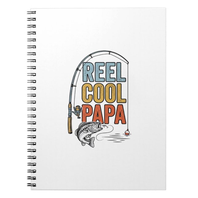 Carnet Conception de chemise de pêche Reel Cool Papa_1 (Devant)