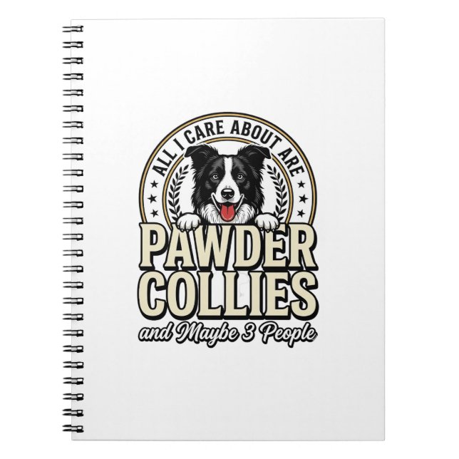 Carnet Conception de chemise drôle pour amateur de chien  (Devant)