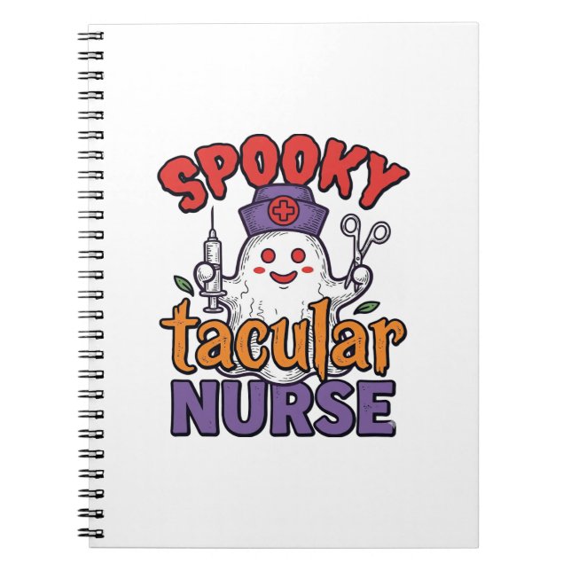 Carnet Conception de chemise fantôme Halloween Infirmière (Devant)
