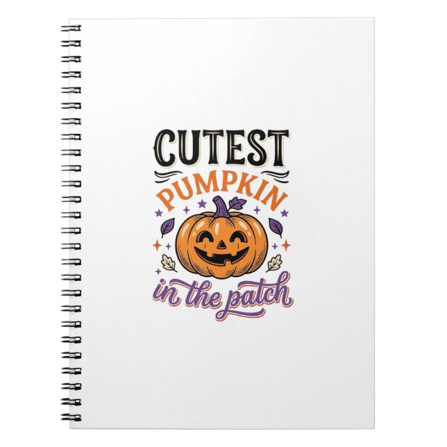 Carnet Conception de chemise Halloween Citrouille la plus (Devant)