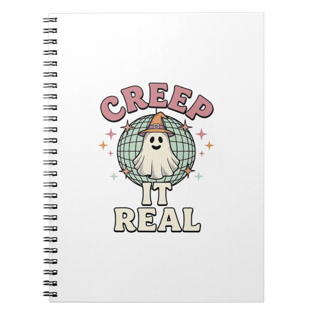 Carnet Conception de chemise Halloween Ghost Disco Creep  (Devant)