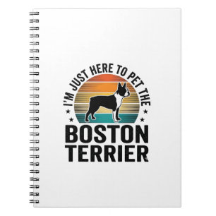 Carnet Conception de chemise pour amateur de chien Boston