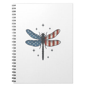 Carnet Conception de chemise vectorielle de libellule pat