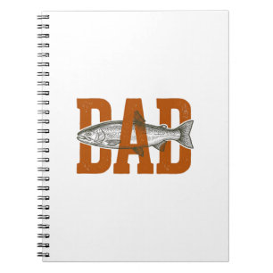 Carnet Conception de chemise vectorielle de pêche de papa