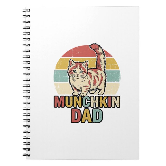Carnet Conception de chemise vectorielle pour papa Munchk (Devant)