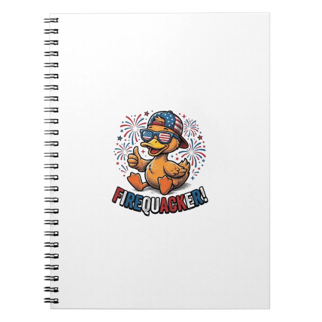 Carnet Conception de chemise vintage canard patriotique F (Devant)