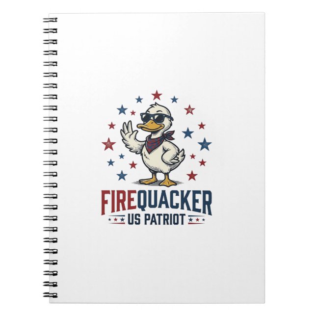 Carnet Conception de chemise vintage canard patriotique F (Devant)