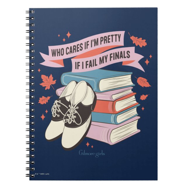 Carnet Conception de citation de finales de Gilmore Girls (Devant)