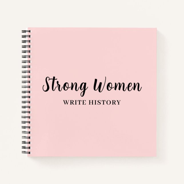 Carnet Conception de citation féministe pour femmes bien  (Devant)