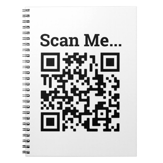 Carnet Conception de code QR (Devant)
