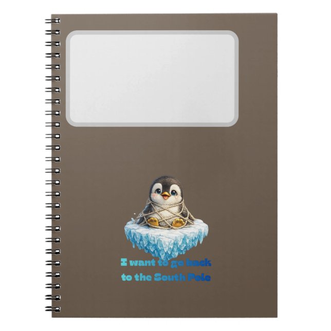 Carnet Conception de conservation du changement climatiqu (Devant)