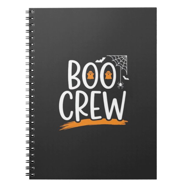 Carnet Conception de fantôme Halloween Boo Crew_1 (Devant)