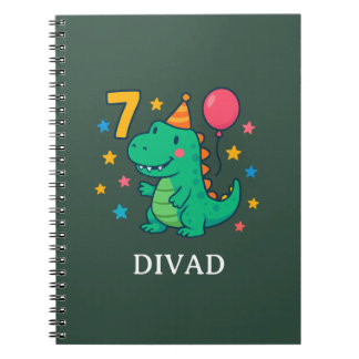 Carnet Conception de fête d'anniversaire pour un Dino mig