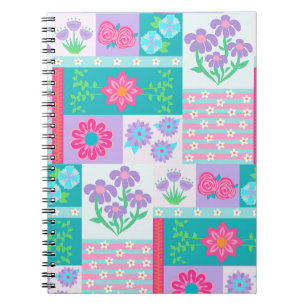 Carnet Conception de fleurs vibrantes en fleurs
