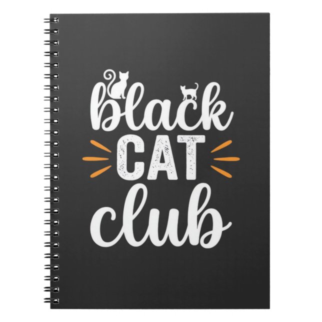 Carnet Conception de la fête d'Halloween du Club Chat Noi (Devant)