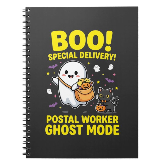 Carnet Conception de la fête d'Halloween en mode fantôme  (Devant)