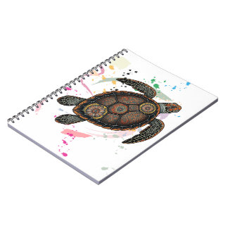 Carnet Conception de la tortue marine Mandala
