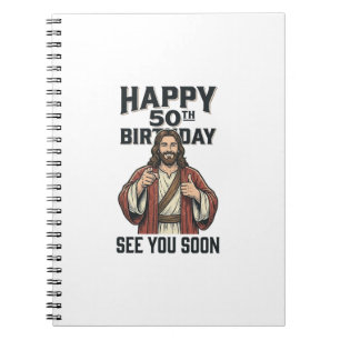 Carnet Conception de l'humour religieux pour votre 50e an