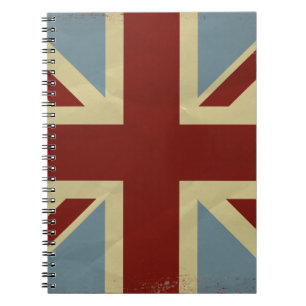 Carnet Conception de l'indicateur Union Jack d'inspiratio