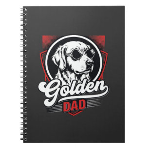 Carnet Conception de lunettes de soleil Golden Retriever